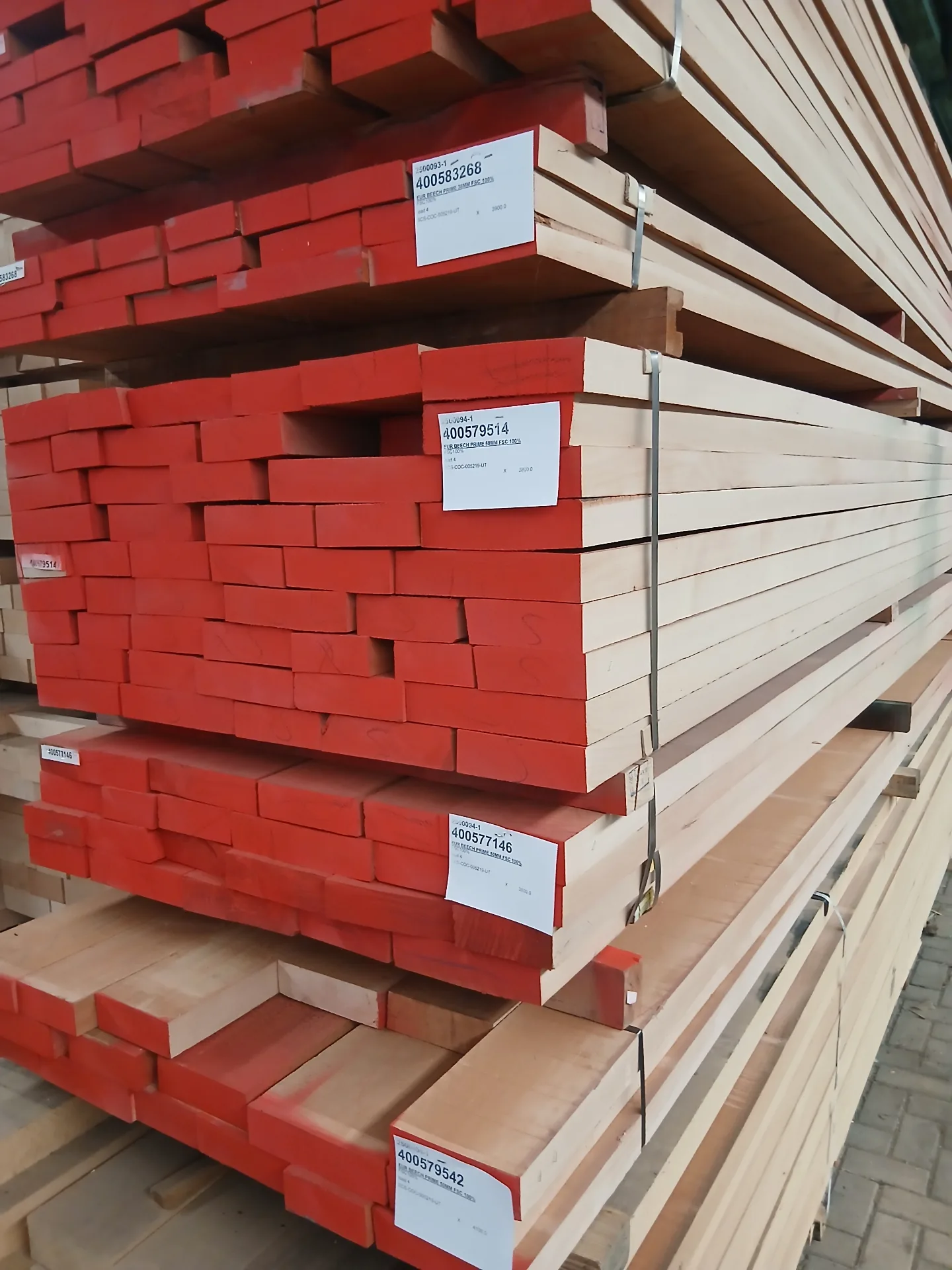 Houtnerf van Europese beuken — dicht Europees loofhout uit het assortiment van CIB Wood — voorbeeldfoto 6