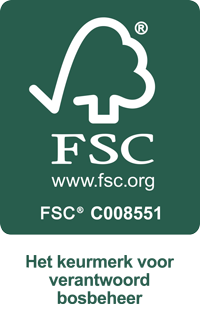 FSC label, licence code FSC C008551